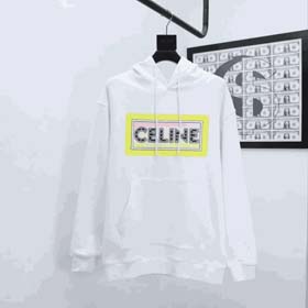 Celine 2025 new hooded letter sweatshirt-2559  